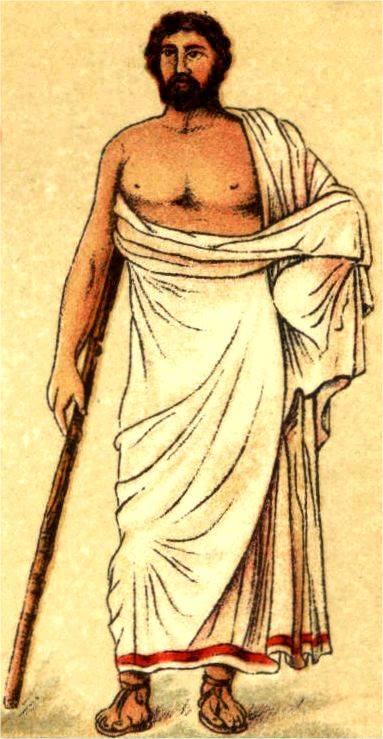 ancient greek clothing for slaves
